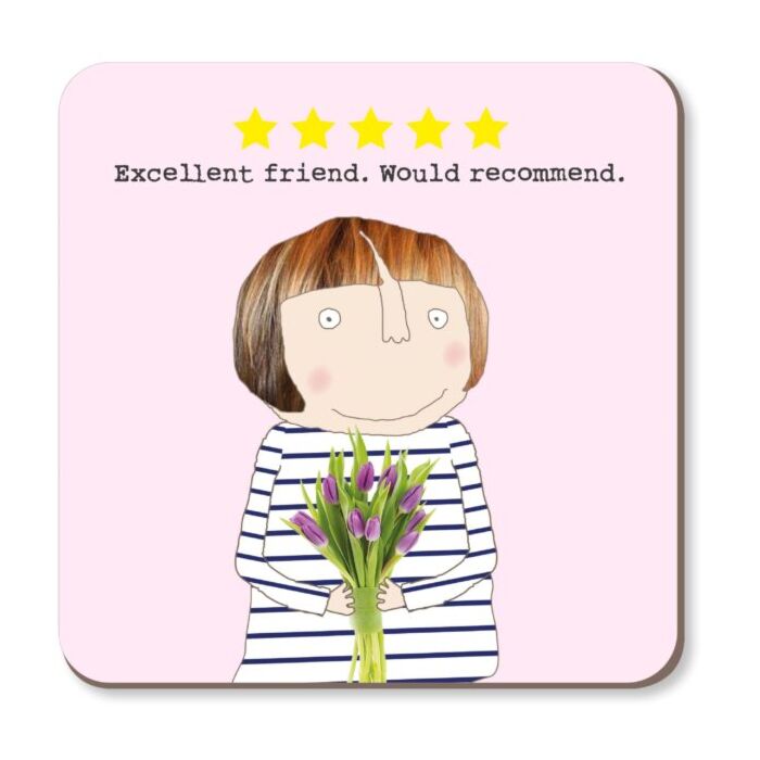 Rosie Made a Thing - Five Star Friend Coaster